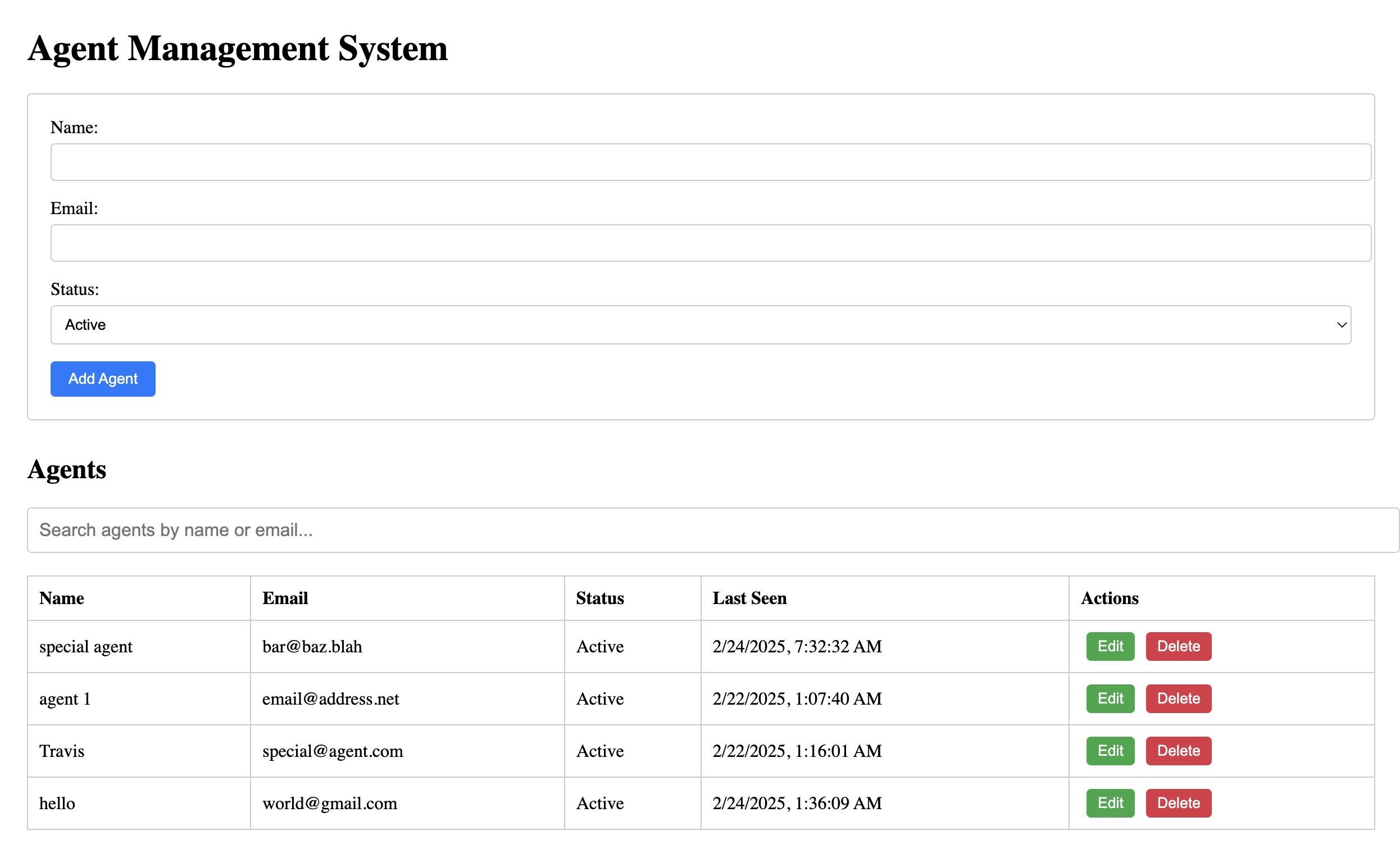Agent Browser App